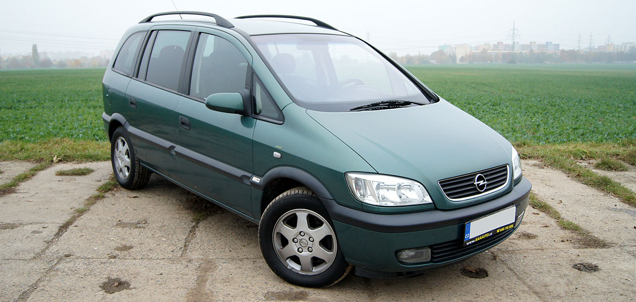 Opel Zafira (1999–2005): Levné řešení pro sedm cestujících
