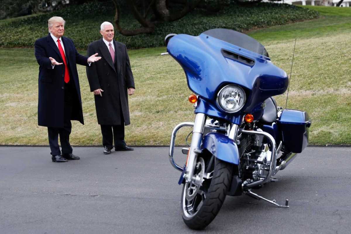 Donald Trump zachránil Harley-Davidson před zkázou