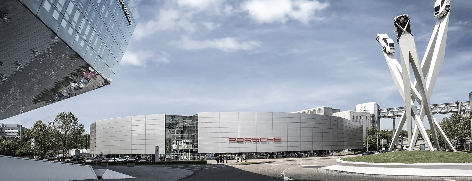 Centrála Porsche ve Stuttgartu