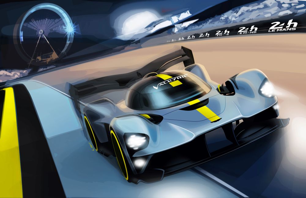 Aston Martin Valkyrie se zúčastní závodů Le Mans 2021