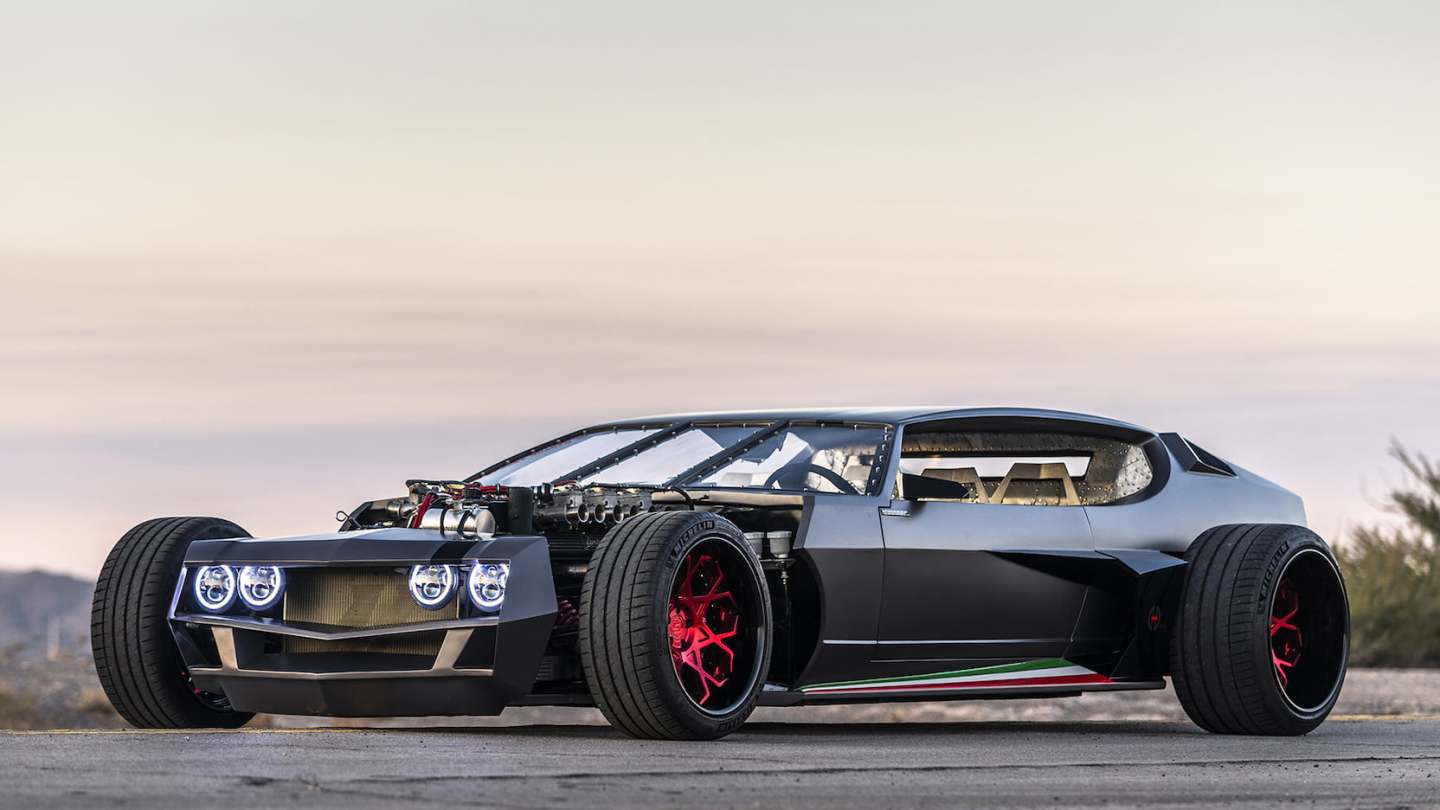 Lamborghini Espada jako šílený rat rod