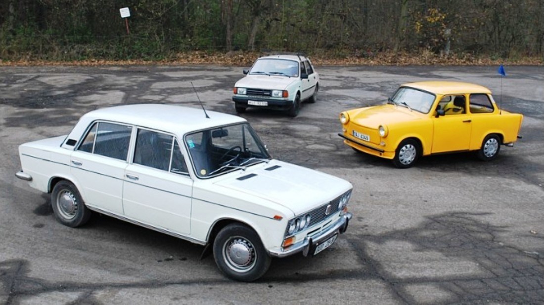 Lada 1500 vs. Škoda 125 L vs. Trabant 601