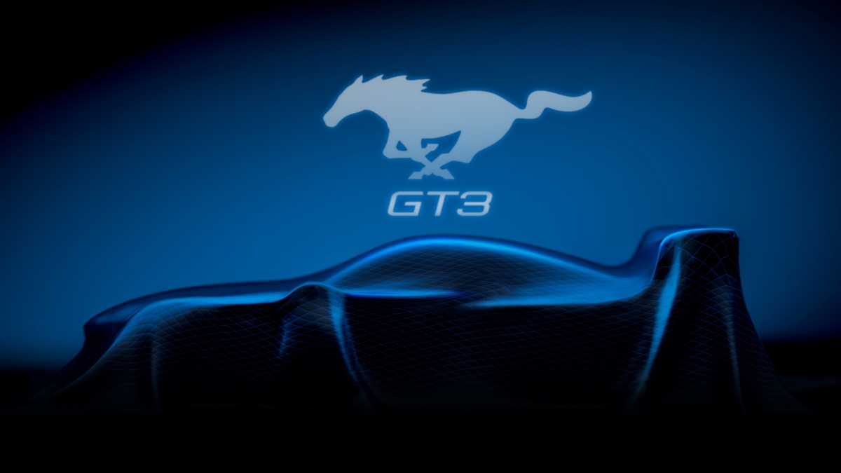 Ford Mustang přijede jako závoďák třídy GT3, ale ještě si hodně počkáme