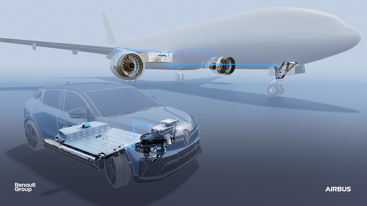 Renault a Airbus budou spolupracovat na výzkumu elektrifikovaných letadel