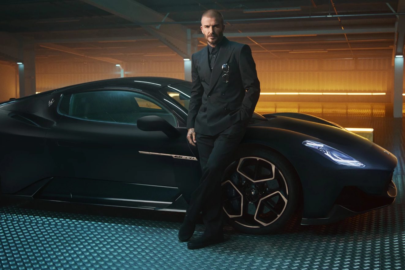 Limitovaná edice Maserati MC20 Notte se vyrobí v 50 kusech a řídit ji bude i David Beckham